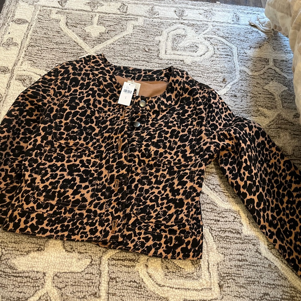 Leopard Print Jacket